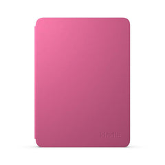 Pink Kindle Paperwhite plant-based case by Huitich AMZ with smooth texture and embossed Kindle logo