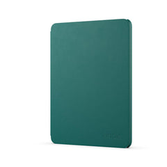 Teal Kindle Paperwhite plant-based cover with smooth texture and minimalist design