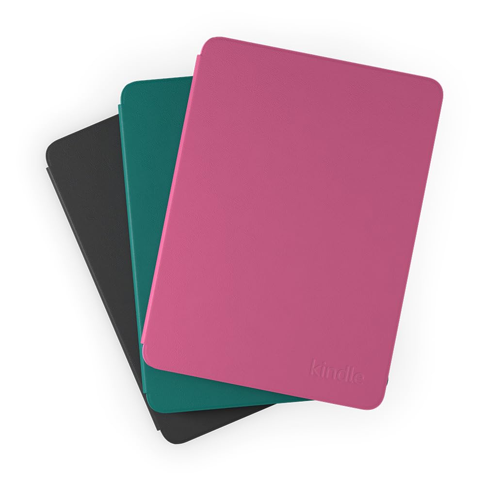 Colorful protective cover for Kindle Paperwhite in pink, green, and black by Huitich AMZ