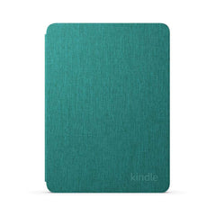 Teal waterproof Kindle cover fabric with textured surface for Kindle protection