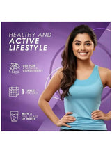 Women's multivitamin active lifestyle card, use for 4 months, 1 tablet per day