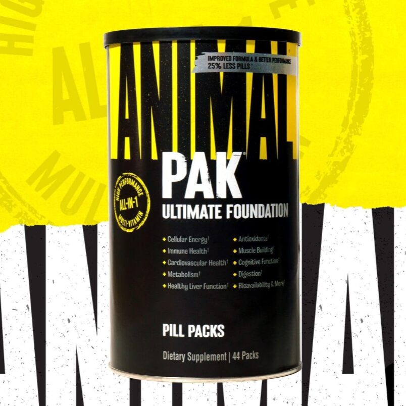 Animal Pak Sports Nutrition Vitamins for Men and Women - Mumzar