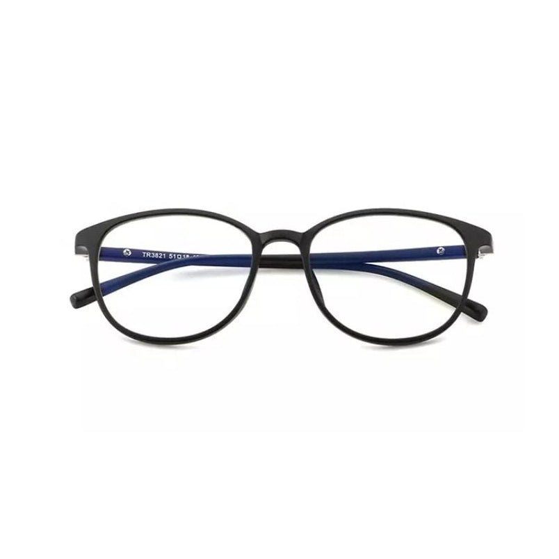 Anti radiation eyeglasses high quality unisex blue light spectacles black - Mumzar.com