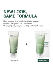 Anua heartleaf deep cleansing foam with updated packaging for gentle skin cleansing