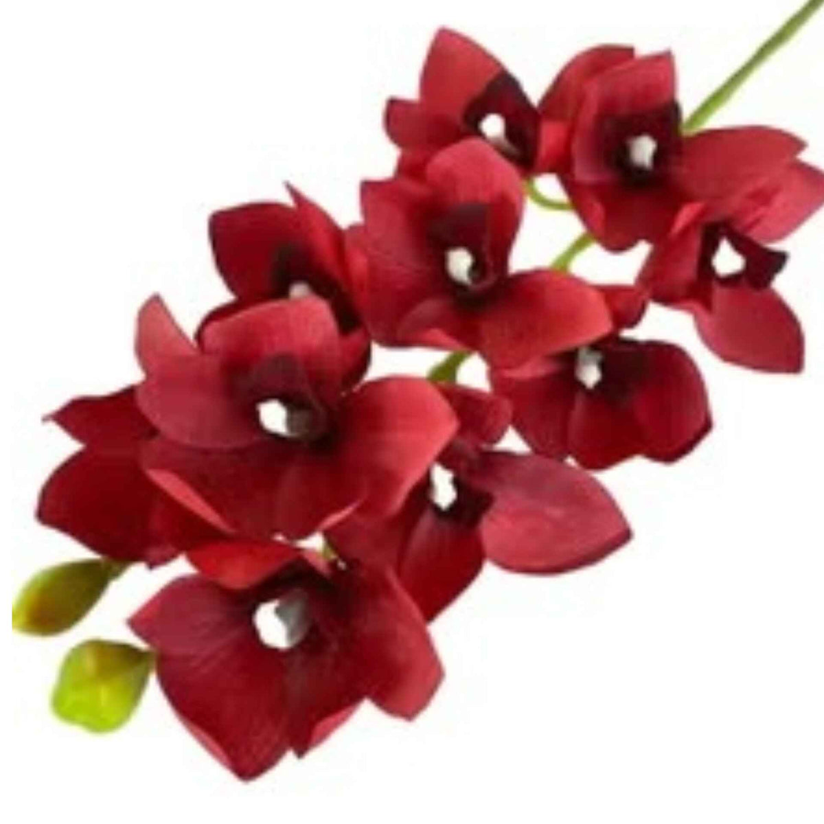 Huitich red artificial flowers for wedding decoration online with realistic petal details
