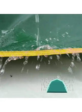 Waterproof camping tent rainfly fabric, water beading and runoff