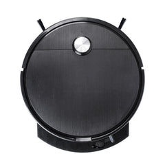 Huitich black round automatic sweep and mop cleaner vacuum robot with side brushes