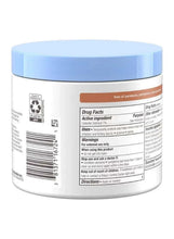 Aveeno baby eczema therapy nighttime balm jar back, drug facts and warnings