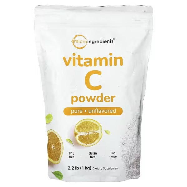 Micro Ingredients, Vitamin C Powder, Unflavoured, 1 kg