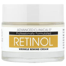 Advanced Clinicals, Retinol, Wrinkle Rewind Cream, 74 ml (2.5 fl oz)