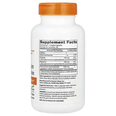 Supplement bottle with orange cap and Supplement Facts nutrition panel