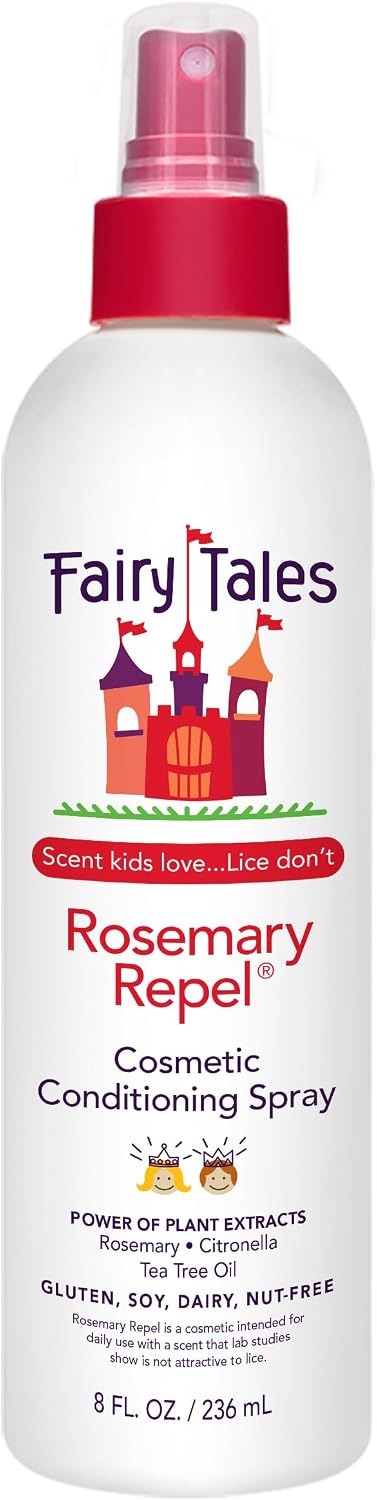 Fairy Tales Rosemary Repel Daily Kid Conditioning Spray for Lice Prevention - 8 oz