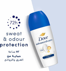 DOVE Antiperspirant Deodorant Roll-On, Original,50ml