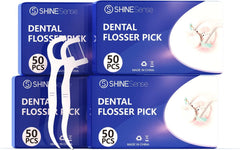 Dental Floss Picks-200 Pcs, Toothpick with Travel Box,Teeth Sticks,Interdental Floss Tooth Picks,Dental Flosser for Teeth Cleaning, Removes Food & Plaque, Oral Care