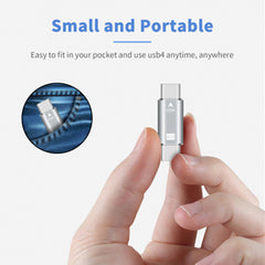 NNBILI 40Gpbs Type C Male to TypeC Male Full Featured Adapter For Transmission and Charging for with Thunderbolt USB 4.0 3.1 2.0