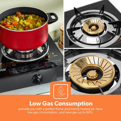 Geepas Black Gas Cooker [gk4280]