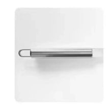 Stainless-steel BBQ grilling tool with long handle and loop end