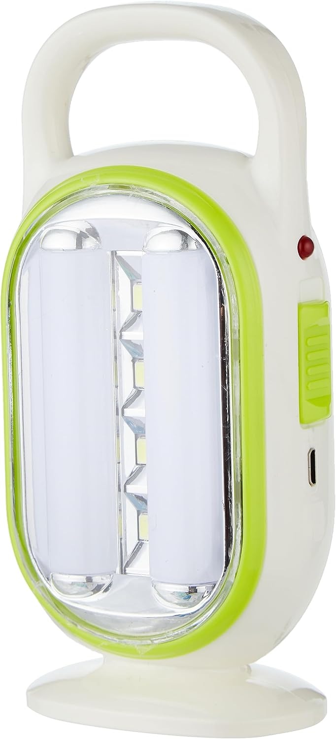 Geepas LED Emergency Lantern- GE53038| Energy Efficient Design, 22 Pieces Hi-Power LEDs, and 5 Hours Working| Compact, Portable and Light-Weight Design with Stand