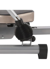 Close-up of Huitich sports equipment showing handle and seat frame detail best home fitness rower Dubai