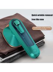 Huitich handheld steam iron best wrinkle removal iron for clothes with flat and hanging ironing features