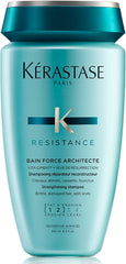 Kérastase Resistance Force Architecte Shampoo, Reconstructing Repair Shampoo For Weak and Damaged Hair, Formulated With Pro-Keratine Complex