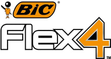 BIC Flex4 logo with BIC branding and bold Flex4 lettering