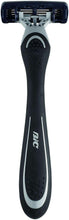 BIC Flex 4 disposable razor with black ergonomic handle and four-blade head