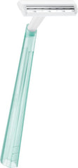 Bic Lady Twin razor pouch mint green disposable twin blade razor with white head for smooth shaving for women