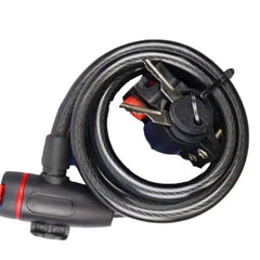 Huitich scooter lock cable with keys for securing high powered electric bike for adults