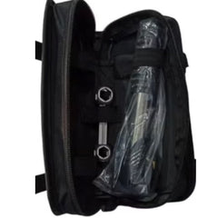 Huitich tool kit inside black zippered bag for maintenance of high powered electric bike for adults
