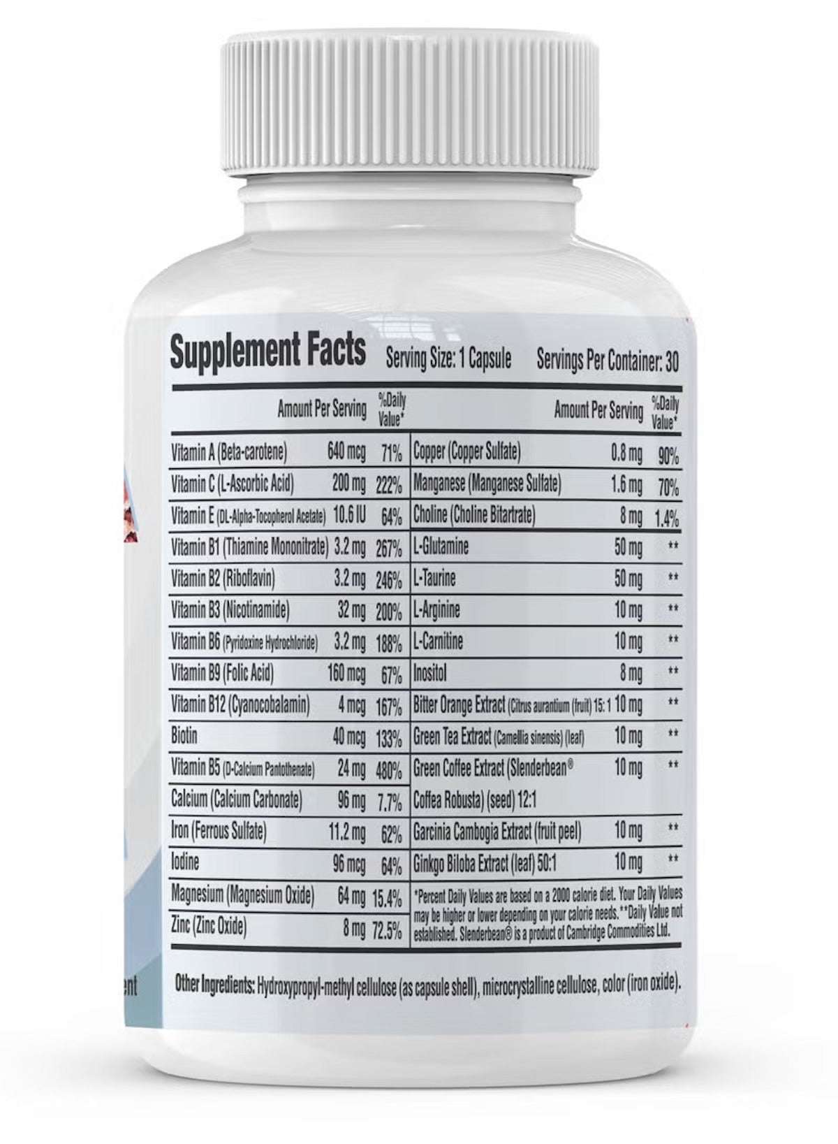 BIO PROTECTION full spectrum multivitamin capsules with essential vitamins and minerals for daily health support