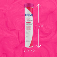 bioglan collagen effervescent tablets beauty collagen tube with marine collagen 20 tablets supports healthy skin hair nails