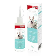 Dental hygiene gel tube and box for pets, Bioline brand, 100 g