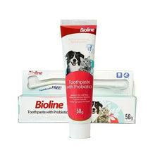 Dog toothpaste tube and boxes, Probiotics formula, 50g