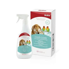 Bioline Cage Clean cage cleaner disinfectant, 500 ml bottle and box