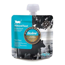 Bioline Natural Feast tuna flavor entree pouch, flexible stand-up pouch, 85g