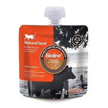 Bioline Natural Feast pet entree pouch with spout, 85g + 15g free