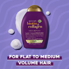 Biotin Shampoo for Hair Growth with Collagen 385ml - Mumzar