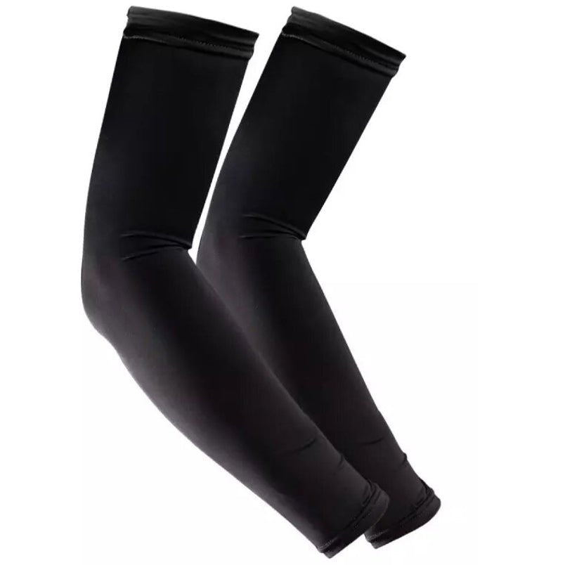 Huitich black compression arm sleeves designed for comfortable support and improved circulation