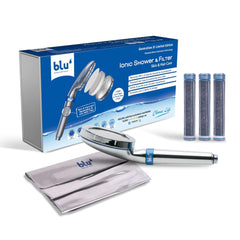 Blu Ionic Shower Head with Filter for Pure Skin - Mumzar