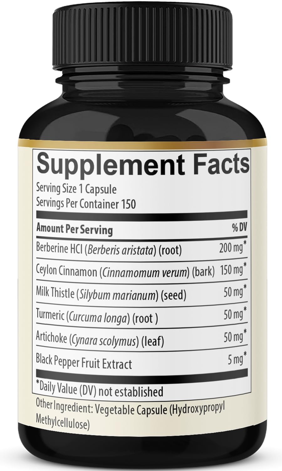 Berberine Supplement Equivalent to 4700mg - 5 Months Supply - High Potency with Ceylon Cinnamon - Supports Immune System, Cardiovascular & Gastrointestinal Function - Berberine HCl Supplement Pills - Mumzar