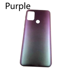 Mumzar purple gradient Moto G30 battery cover replacement back housing with camera and fingerprint cutouts