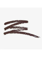 Dark brown eyeliner swatches in three bold strokes