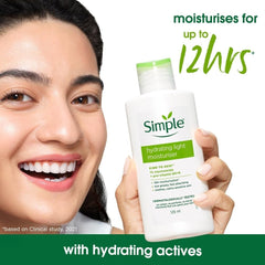 Simple Hydrating Light Daily Face Moisturizer, 125Ml