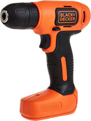 Black & Decker 12V 1.5Ah 900 RPM Cordless Drill Driver with 13 Pieces Bits in Kitbox For Drilling and Fastening, Orange/Black, LD12SP-B5, 2 Years Warranty