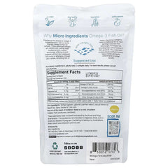 Micro Ingredients, Omega-3 Fish Oil, Lemon , 240 Capsules (600 mg per Capsule)