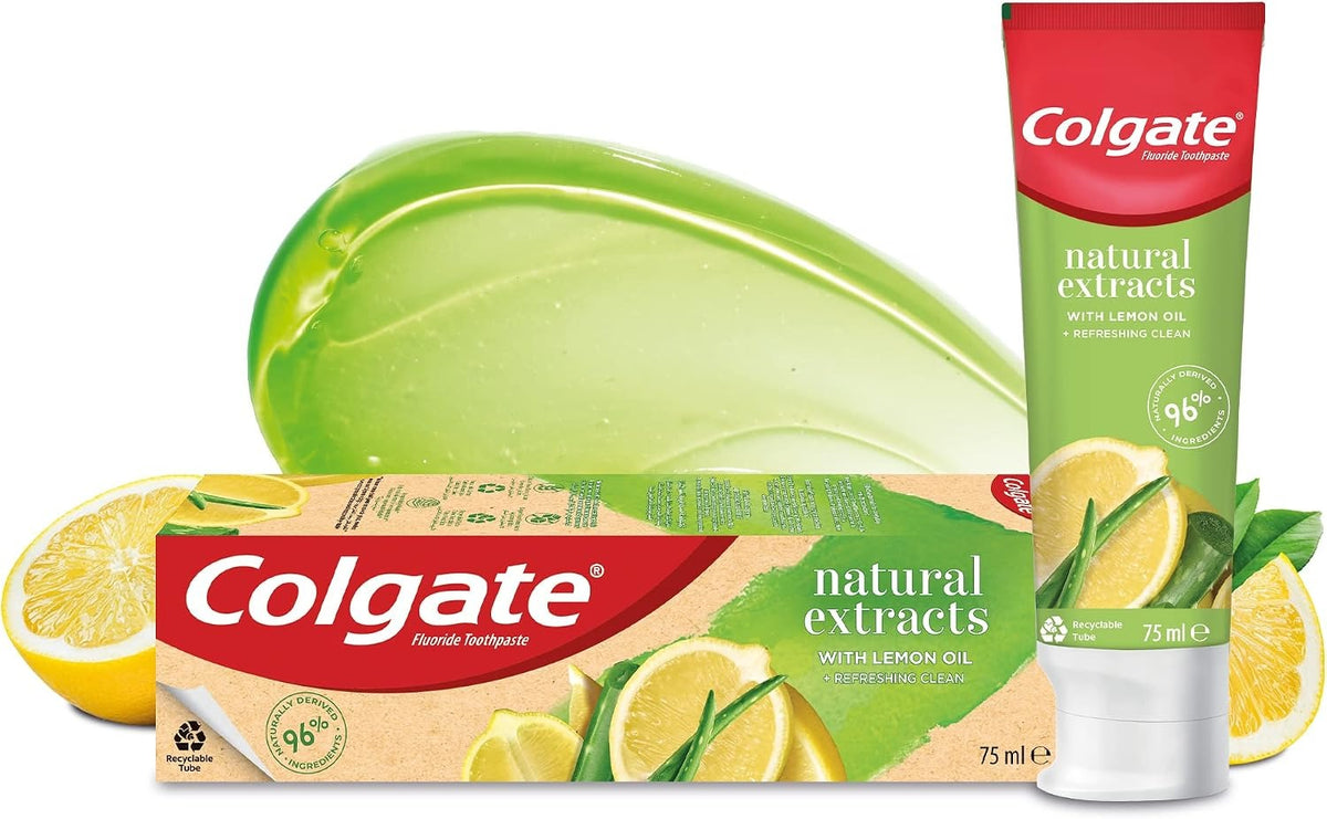 Colgate Natural Extracts Lemon Freshness Toothpaste 75ml 1 piece