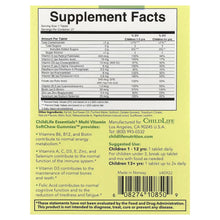 ChildLife Essentials, Essentials, Multivitamin SoftChew Gummies™, Natural Orange, 27 Tablets