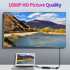 Mumzar DisplayPort to VGA adapter cable for connecting laptops to monitors with 1080P HD picture quality
