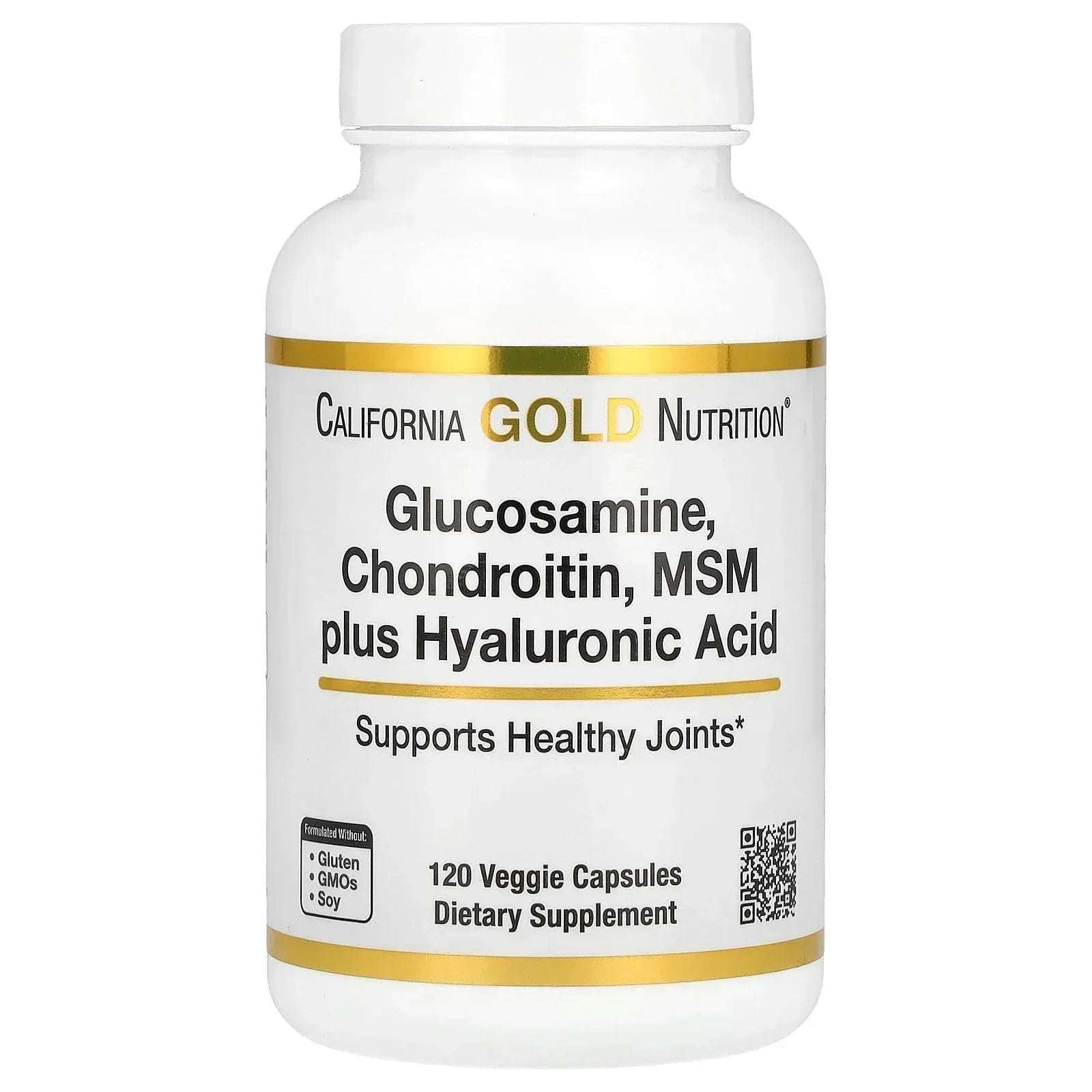California Gold Nutrition Glucosamine Chondroitin MSM Dietary Supplement - Mumzar